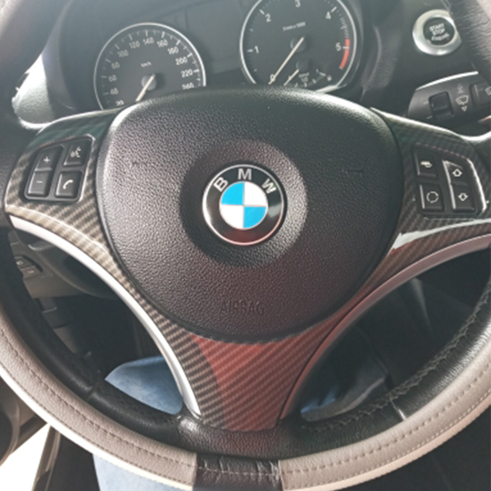 Auto Innere Lenkrad Panel Abdeckung Rahmen Trim für BMW E90 3 Serie 2005 - 2012 für BMW E87 1 Serie 2004-2011 Acc. – Detail 4