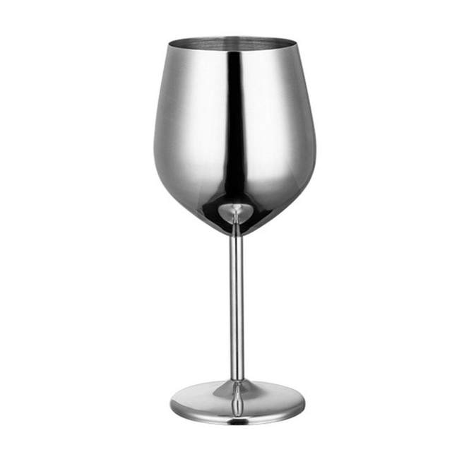 Wine Glasses Stainless Steel Red Wine Goblets Copper Plated Wine Glass  Juice Drink Champagne Goblet Party Barware Kitchen Tools - AliExpress