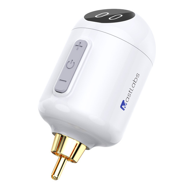 MASTスラブ-タトゥー用の充電式ワイヤレスバッテリー,LED