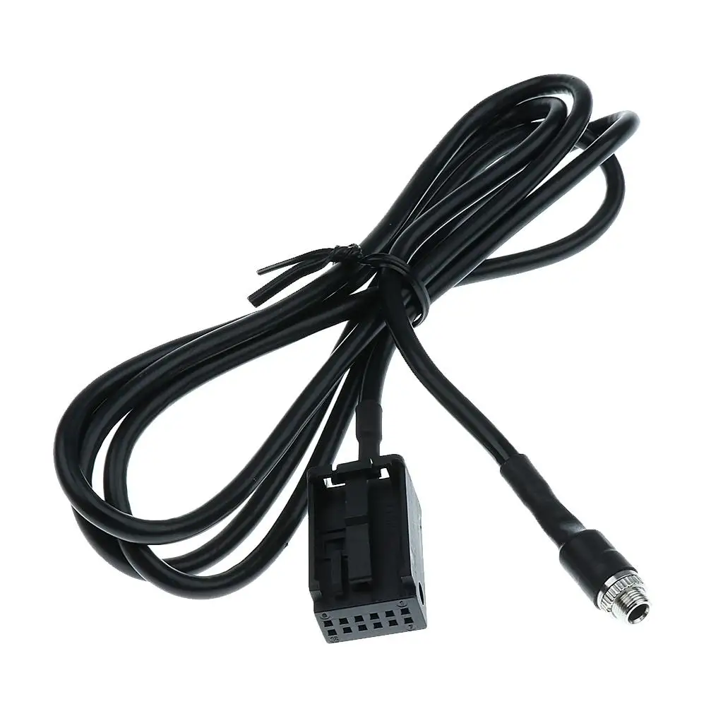 .5mm AUX Audio Input Female Adapter Cable Connector For BMW Z4