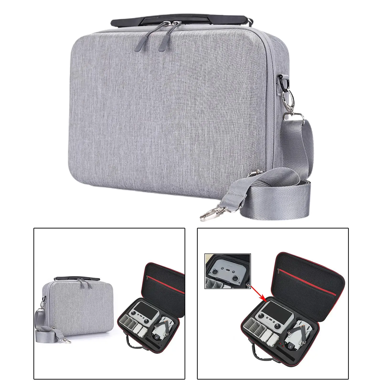 Portable Drone Carrying Case with Handle Handbag Handbag Box Waterproof Storage Box Shoulder Bag for DJI Mini 3 Pro Backpack