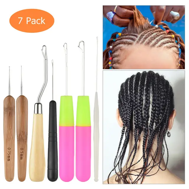 Crochet Needles Hair Dreadlock  Plastic Hair Extension Tools - Hair  Extension Tools - Aliexpress