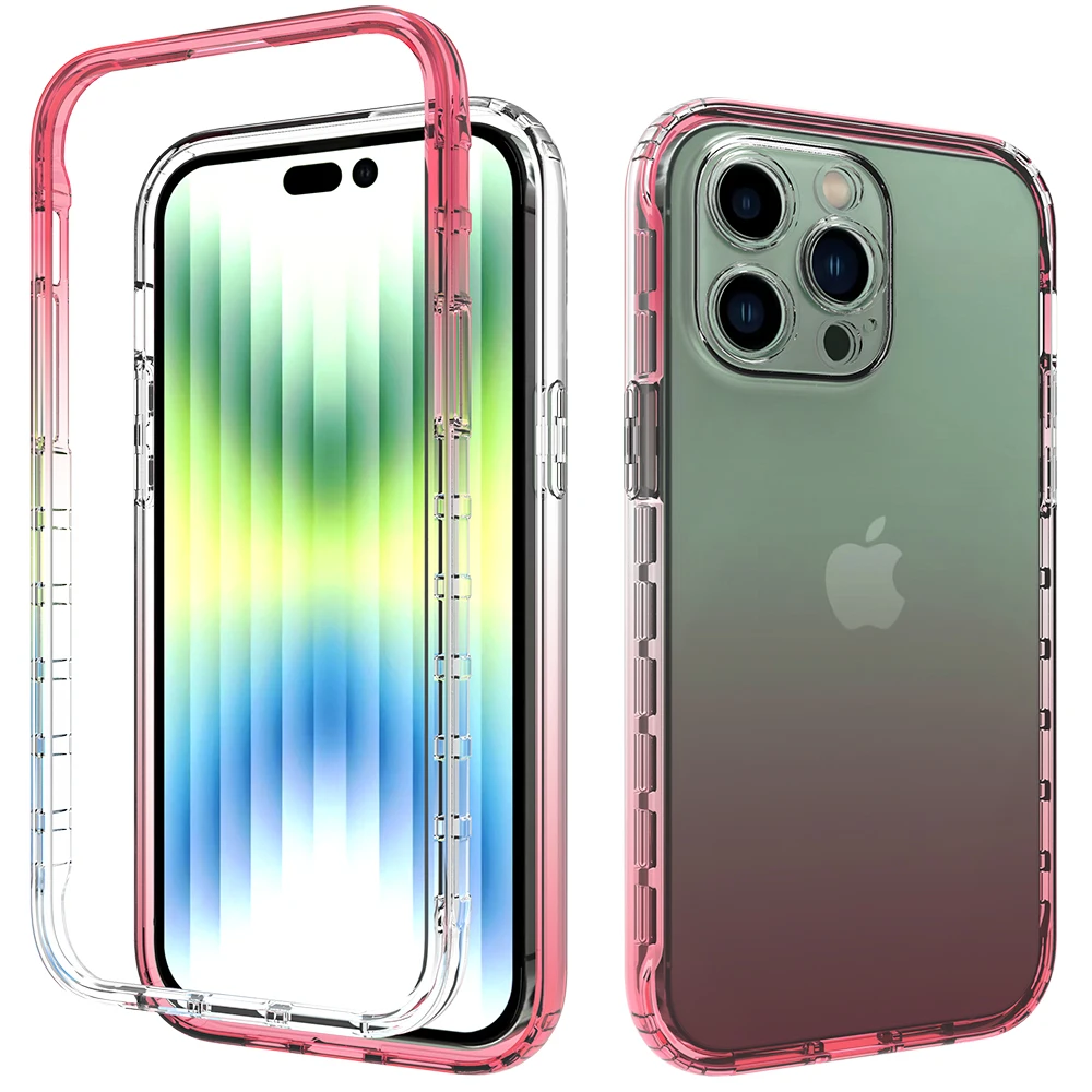 Body Case for Apple iPhone 14 Pro Max iPhone 13 Pro Max Mini Rugged Shockproof Clear Bumper Cover- S05550ece100f4825a61fa246f341167dM