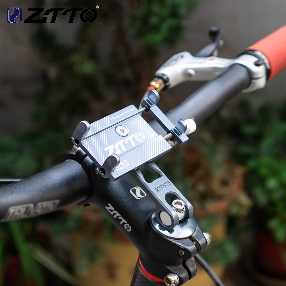 Ztto Universal Fahrrad Vorbau Kappe Telefon halter MTB Rennrad Schnell montage GPS Halter Halterung Handy Ständer Aluminium legierung – Detail 1