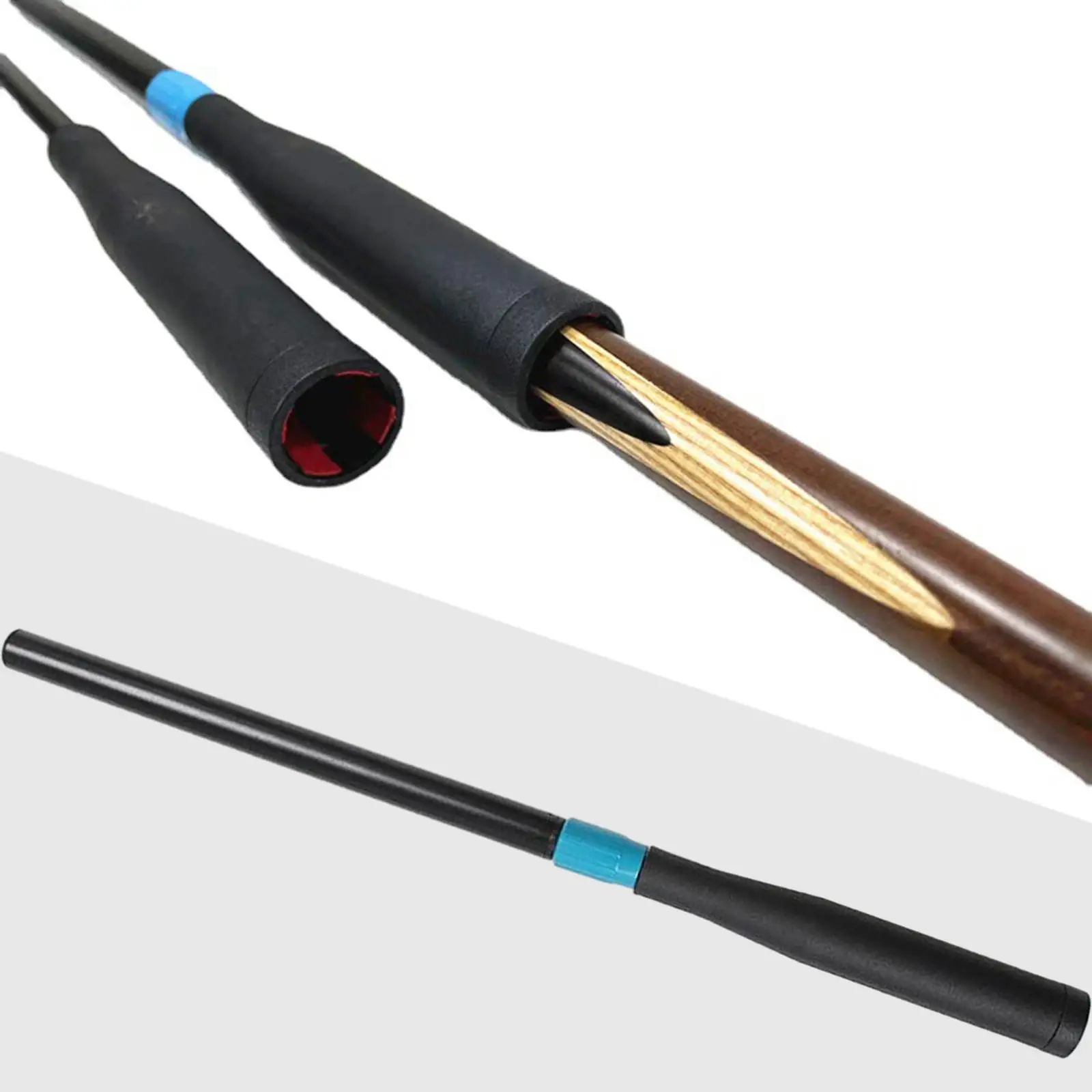 Pool Cue Extender Telescopic Billiards Cue Shaft Sleeve Extender Billiards Snooker Cue Extension Ultralight Billiard Accessories