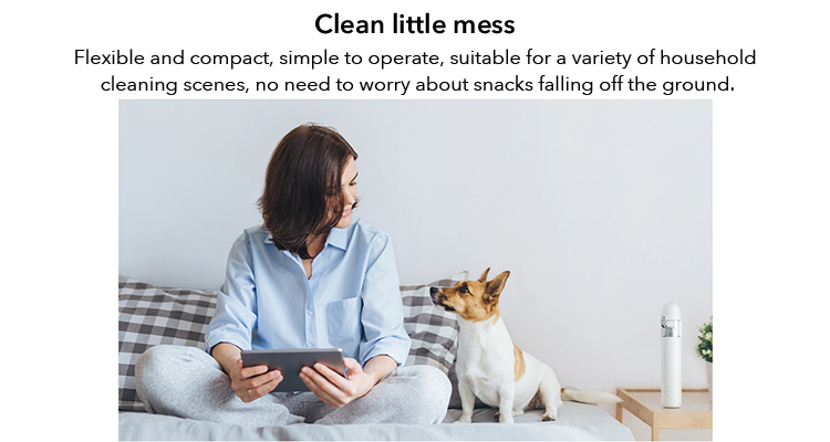 Original MIJIA Portable Handheld Vacuum Cleaner For Home Car Mini Wireless Dust Catcher Collector 13000PA Cyclone Suction