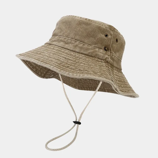 Women Girls Bucket Caps Pure Cotton Denim Stone-washed Adjustable Safari  Booney Sun Hats Wide Brim Adjustalbe Free Shipping - Bucket Hats -  AliExpress
