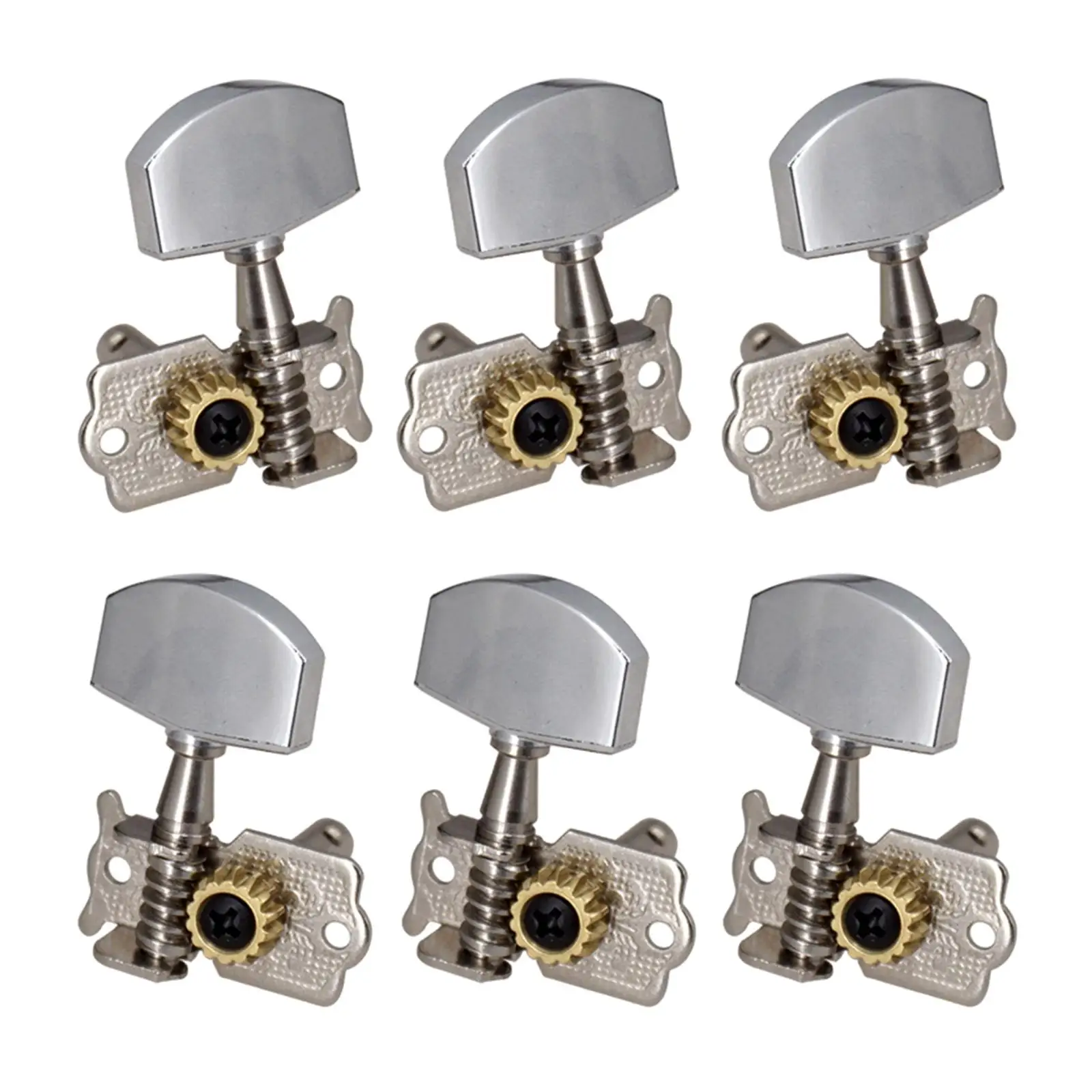 6x 3L3R Guitar Tuner Pegs Machine Head Key Peg Knobs Tuners for Electric Guitar Replacement