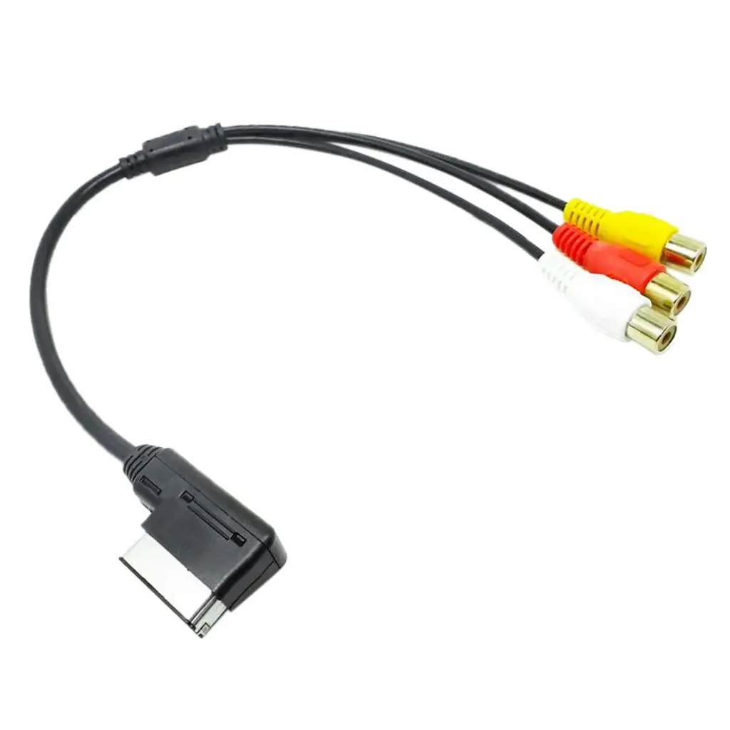 automobile music Interface  RCA Cable For  \ A8 \ Q5 \ Q7 \ R8 \ TT