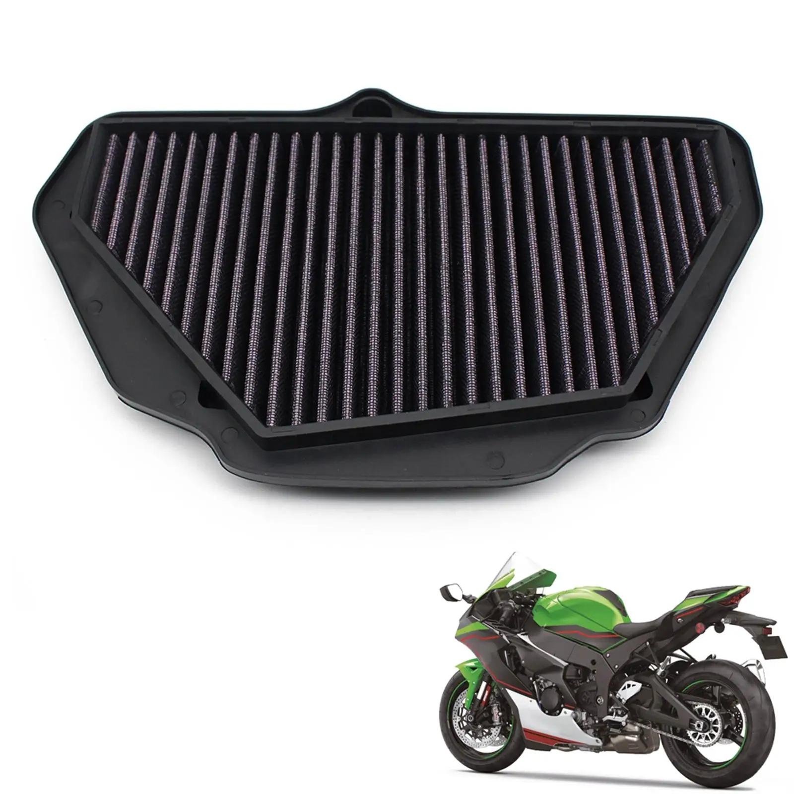Motorbike Air Filter Intake Replacement Durable Accessories Motorcycle Parts