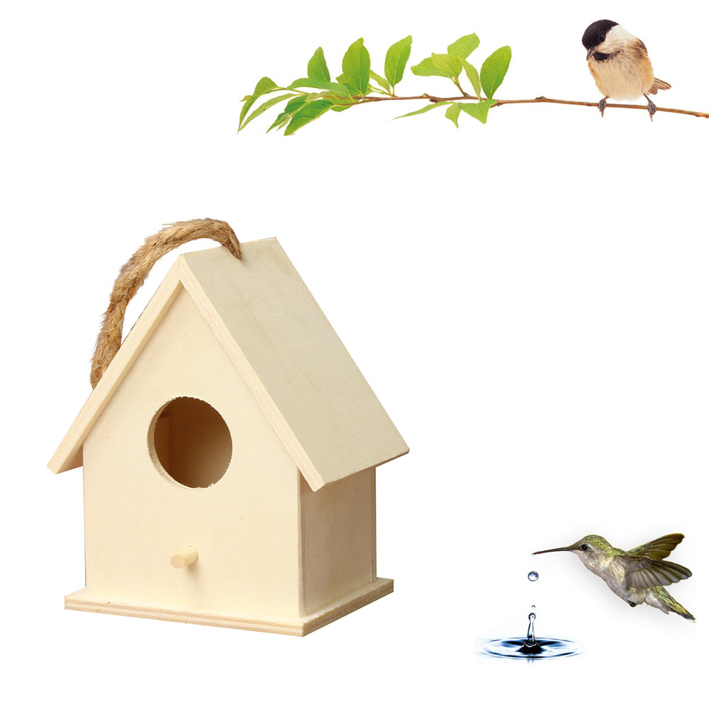 Title 11, High Quality Wood Birds Nest Hummingbird House ...