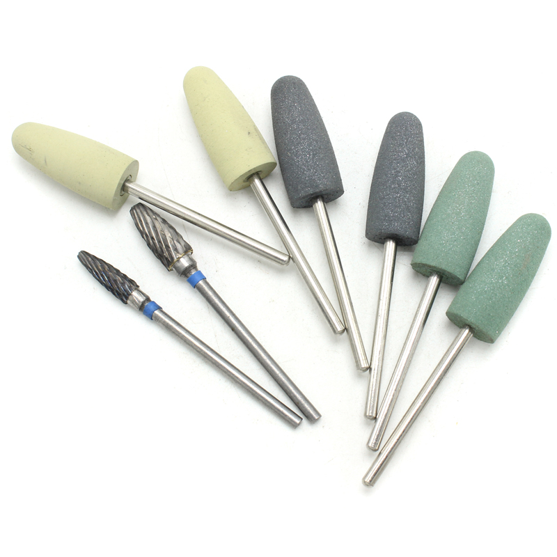 Best of 8Pcs / set HP Dental Resin Base Acrylic Polishing Burs Kit Drill Polisher Rotary Dentista Tool Dental Lab Instrument Reviews & Tips - Image 3