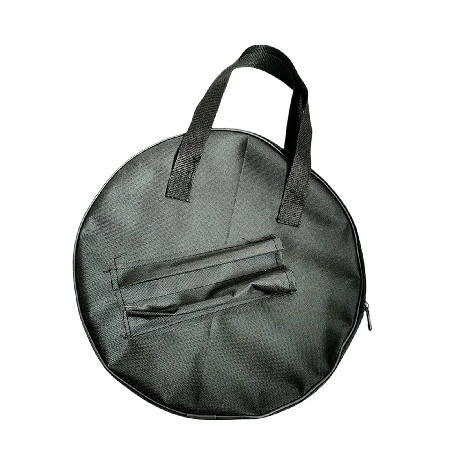 Portable Dumb Drum Storage Bag with Zipper Durable 12 inch Dumb Drum practice Bag for Dumb Drum Percussion Accessories