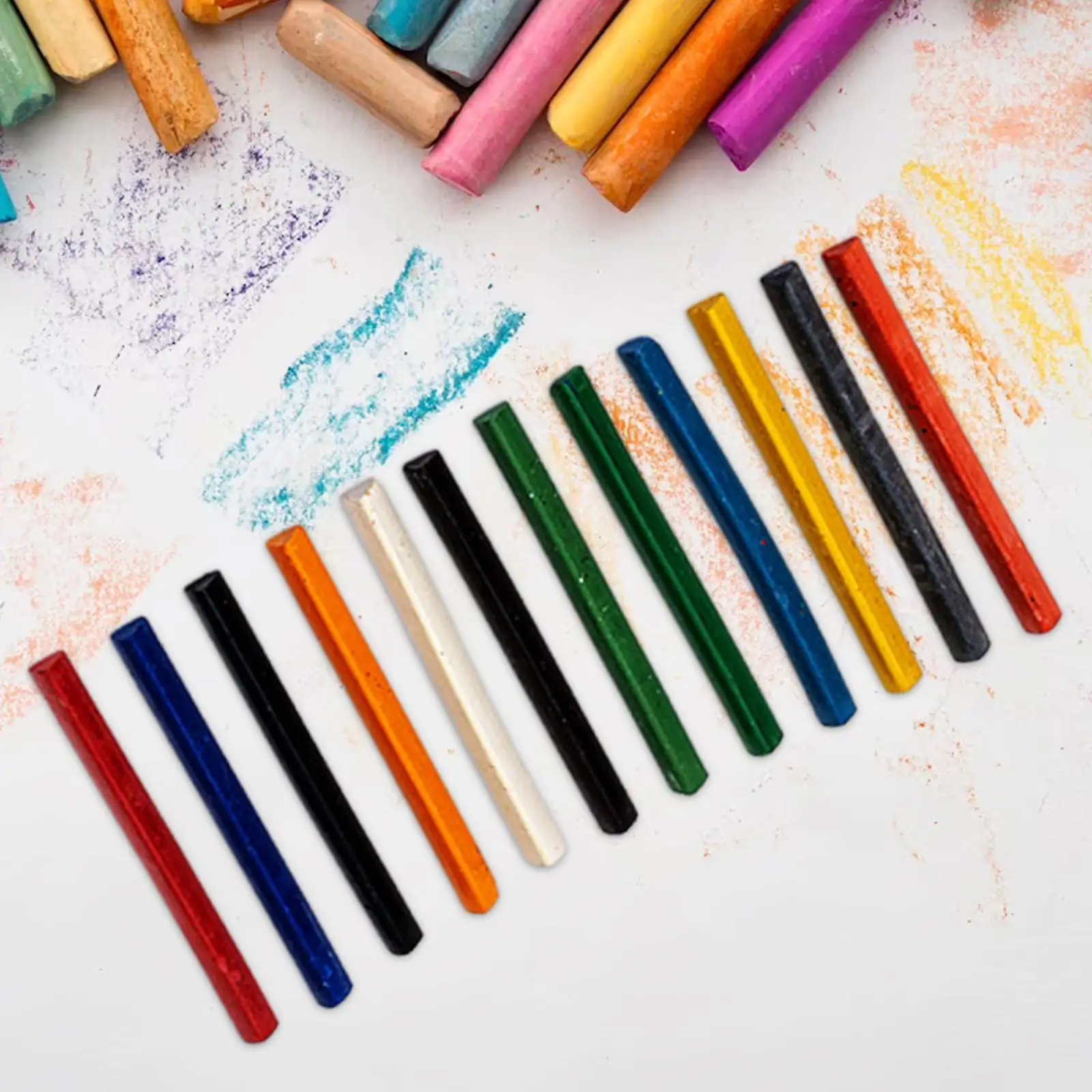 Underglaze Decorating Crayons Set for Kindergarten Toy Classrooms Office