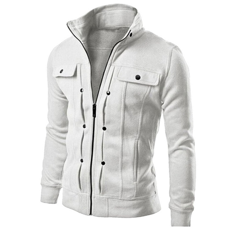 Title 1, Modische Sport-Pulloverjacke für Herren, Slim-F...