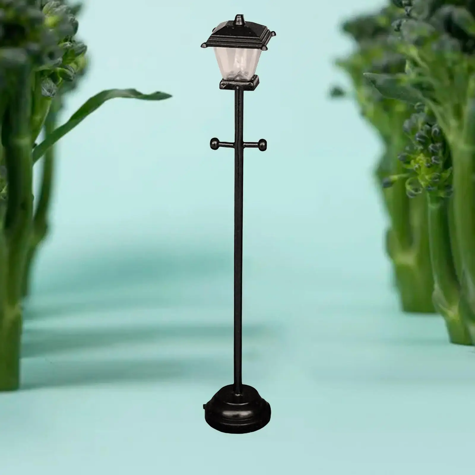 Dollhouse Miniature Street Light Micro Landscaping LED Lights DIY Layout