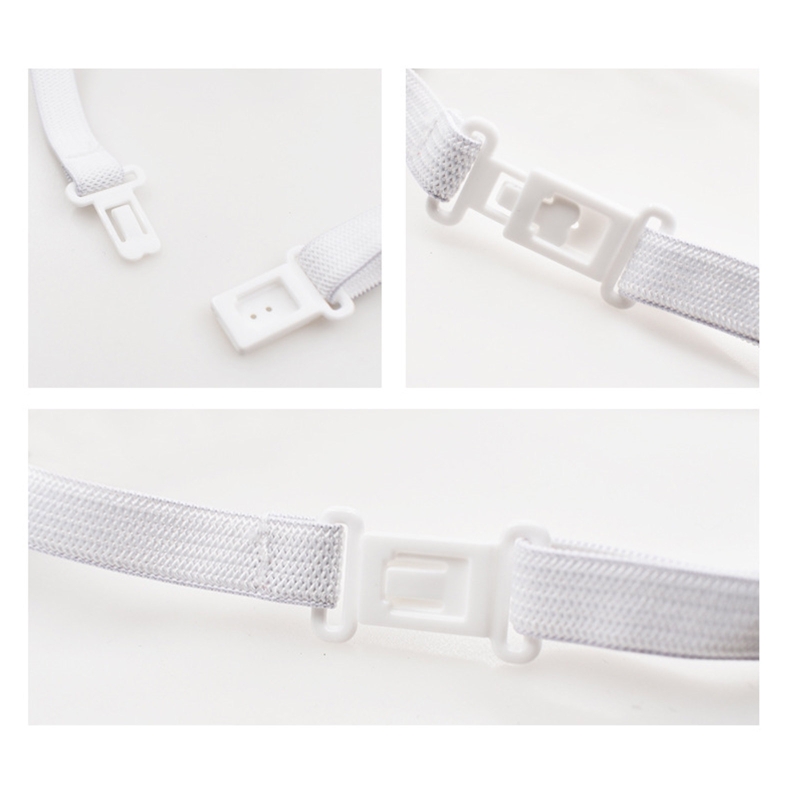 10Pcs Adjustable Elastic Bow Tie Strap Band DIY Accessories with Clips for Bowtie Belt Ties 18 10Pcs Adjustable Elastic Bow Tie Strap Band DIY Accessories with Clips for Bowtie Belt Ties