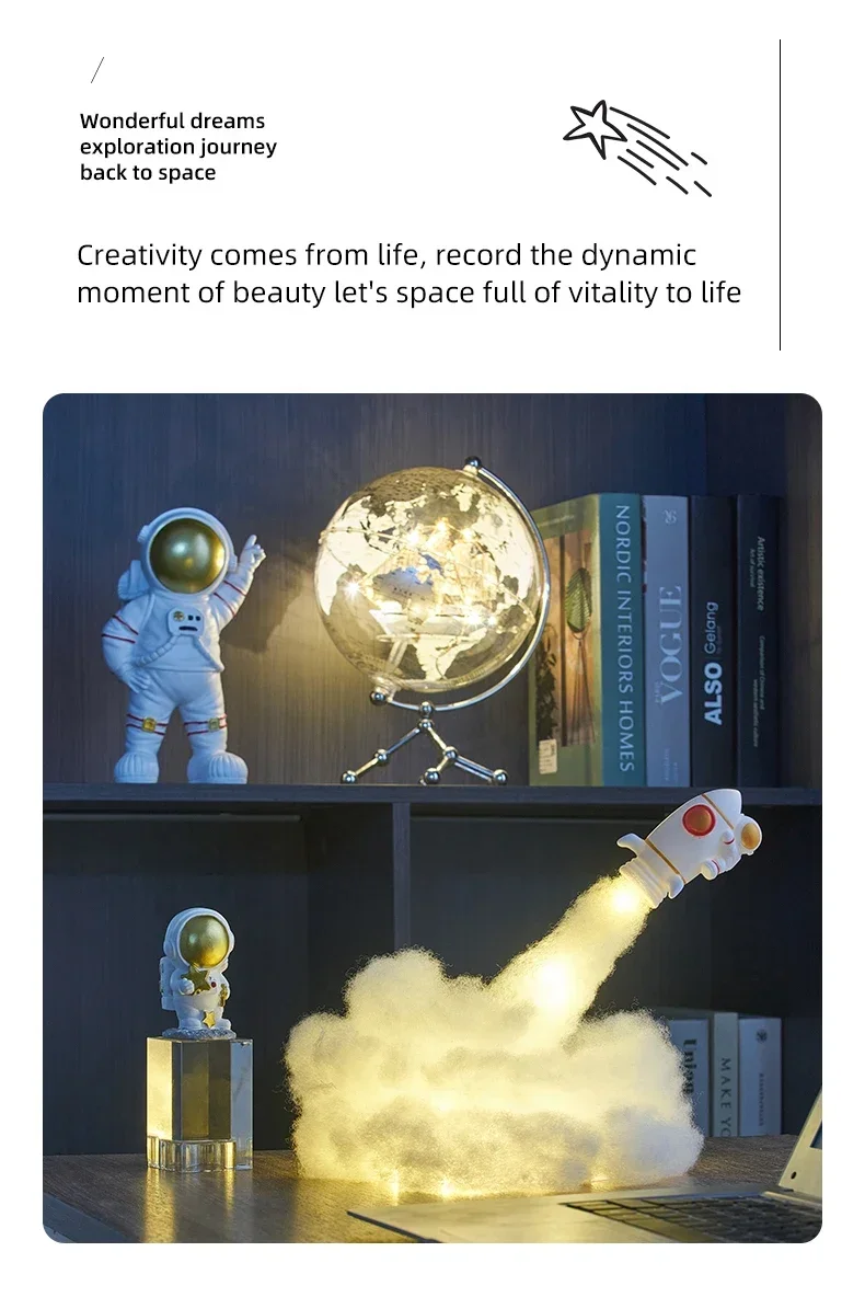 Decorative Astronaut Figurines Resin