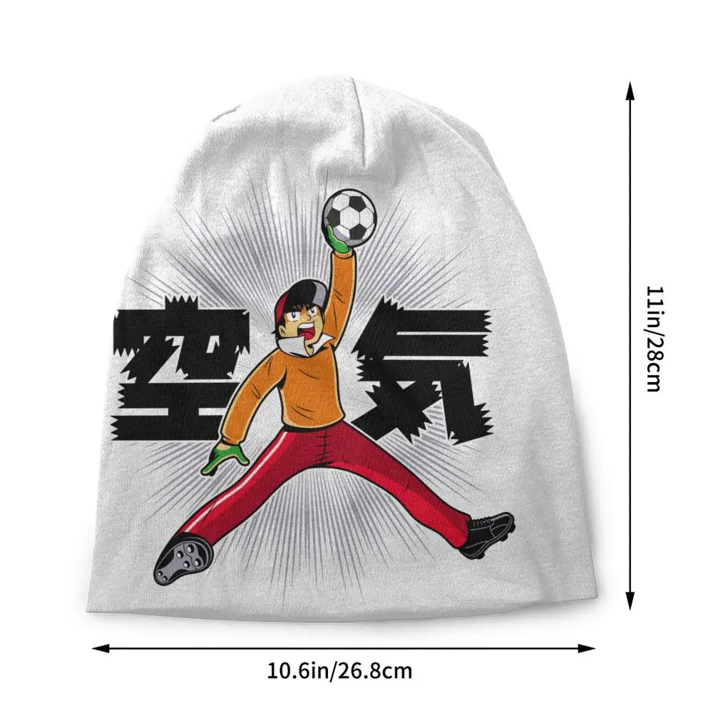 Air Goalkeeper Captain Tsubasa Skullies Beanies Caps Unisex Winter Warm Knit Hat Anime Genzo Wakabayashi Bonnet Hats Cap