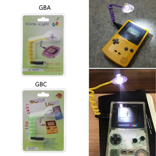 Gameboy Accessories | Gameboy Worm Light | Led Light Gameboy | Led 