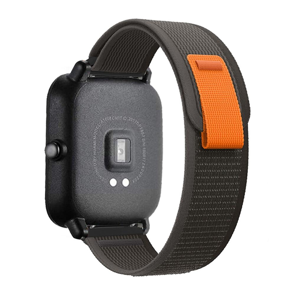 Correa de reloj de 20 mm y 22 mm para Amazfit Gts 2/2e/3/4 / mini Gtr 4/3/3  Pro / 2/2e / 47mm Stratos 2 3 Pulsera de nylon Correa Amazfit Bip Correa