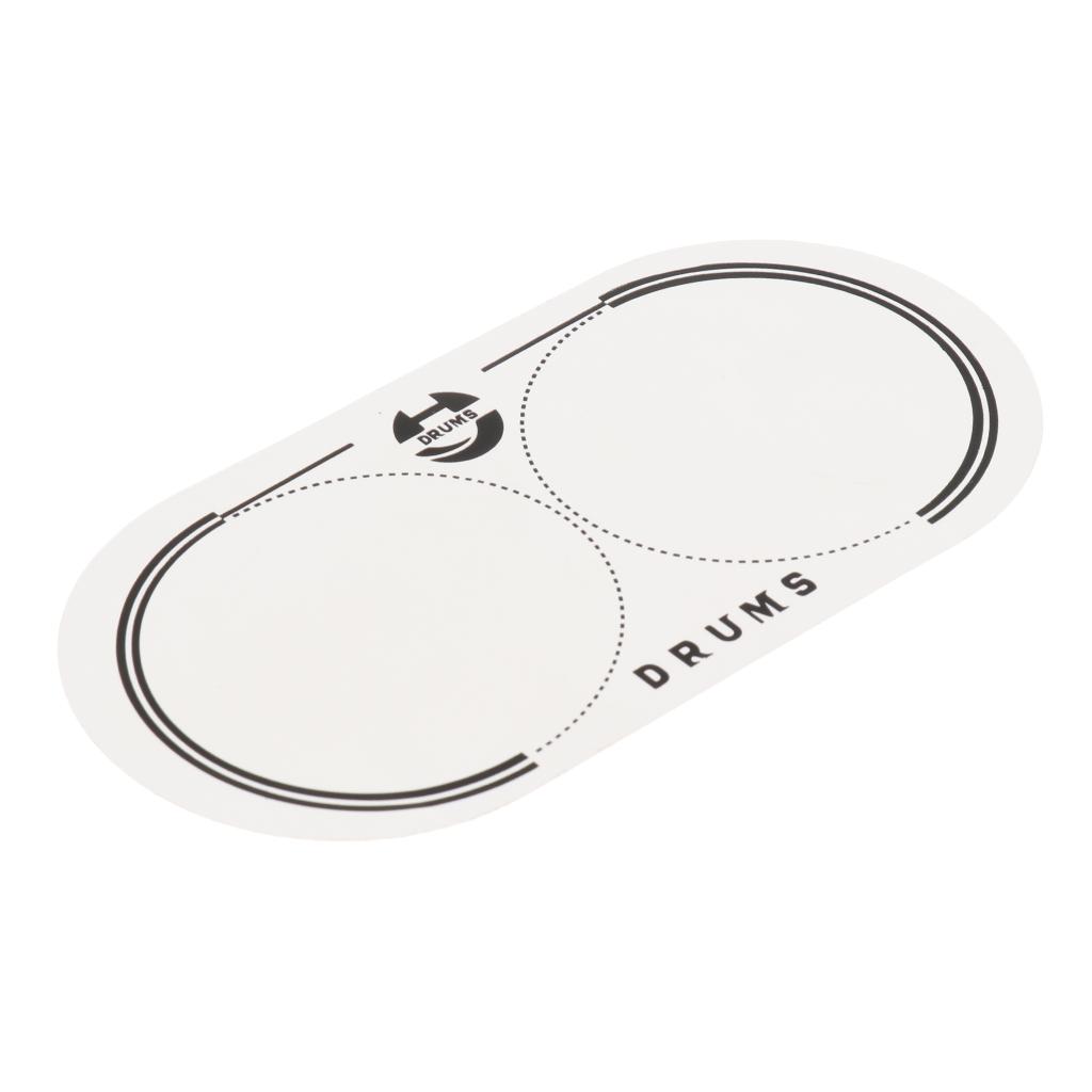 Description Picture 2 of itemDouble Bass Drum Patch for Drumheads Percussion Instrument Protective Tool