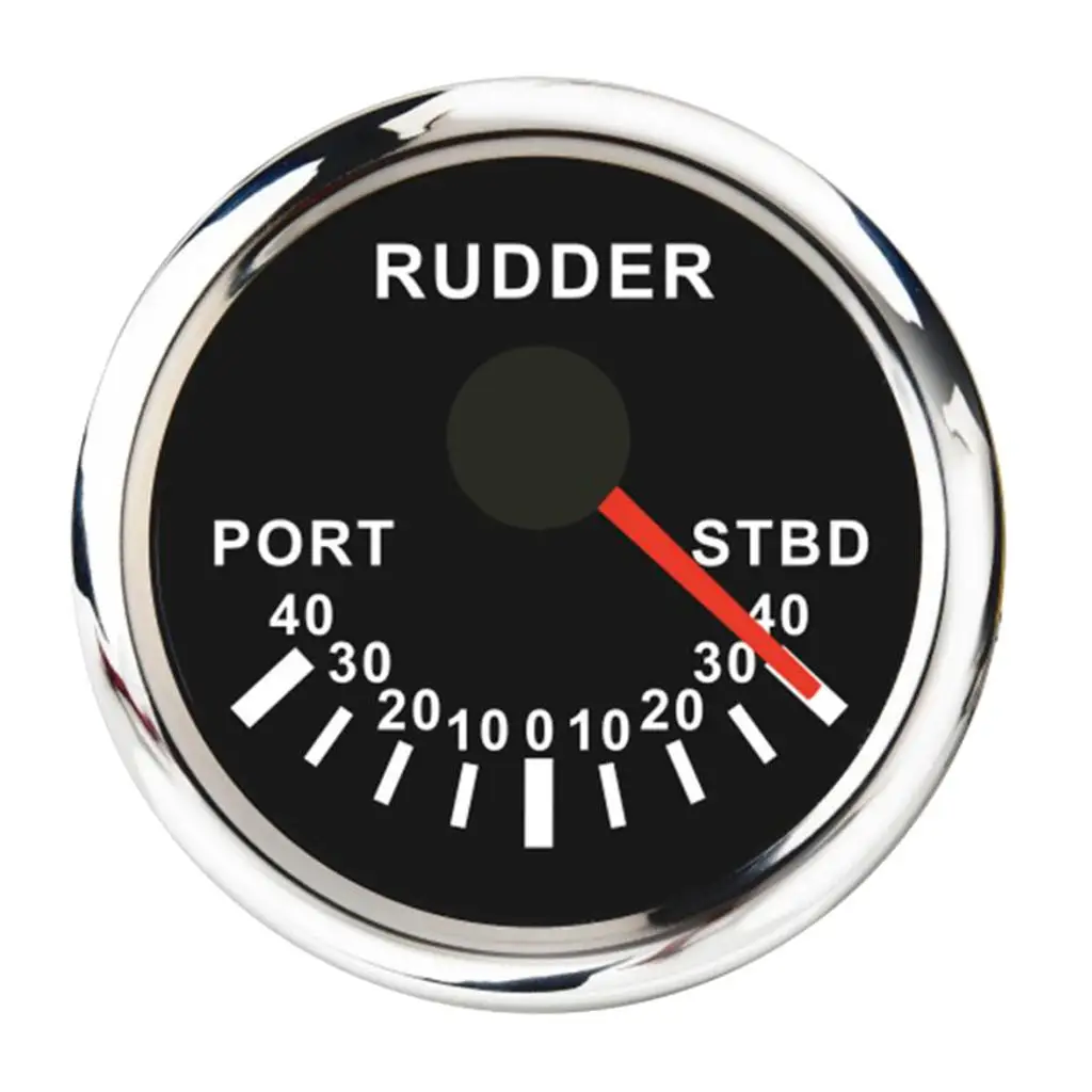 Marine boat  52mm rudder indicator Rudder position indicator with  
