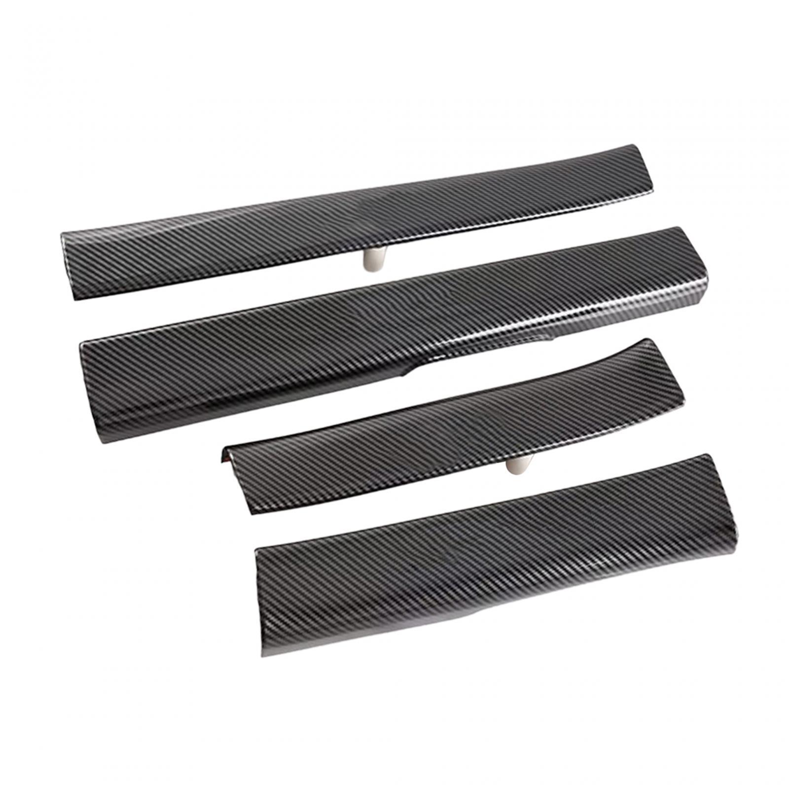 4 Pieces Door Sill Protector Door Sill Protective Pad for Byd 2022