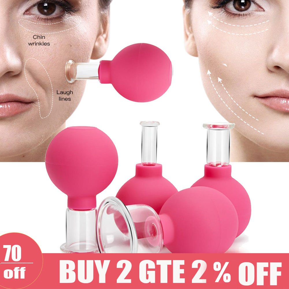 Best of Rubber Vacuum Cupping Massage Facial Suction Cups Anti Cellulite Cans Face Massage Vacuum Jar Anti-Wrinkle Therapy Cupping Jars Reviews & Tips