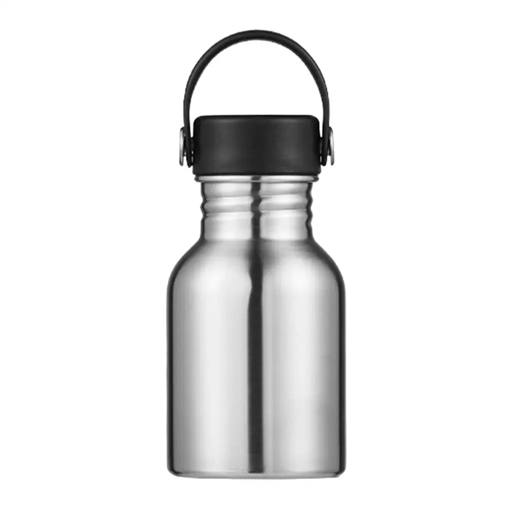 Water Bottle Stainless Steel   Large Capacity Cola Shape  Sports Travel Outdoor