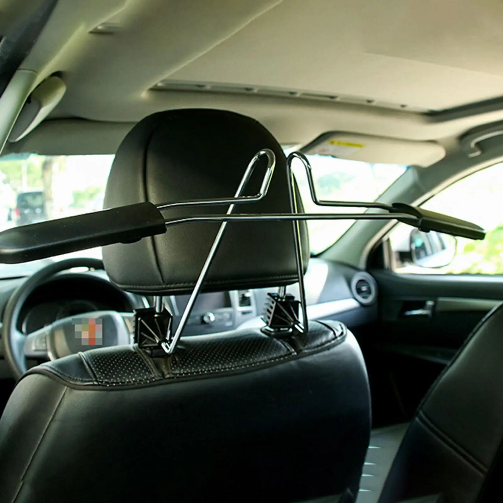 Adjustable Car Headrest Back Seat Coat Hanger Premium Quality Easy Install for Suit Jacket