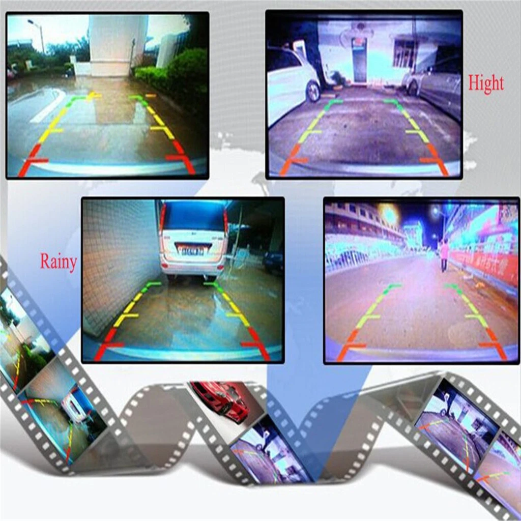 Car Rearview Monitor Desktop Mounting Bracket 7 Inch  LCD Color Rear View Screen