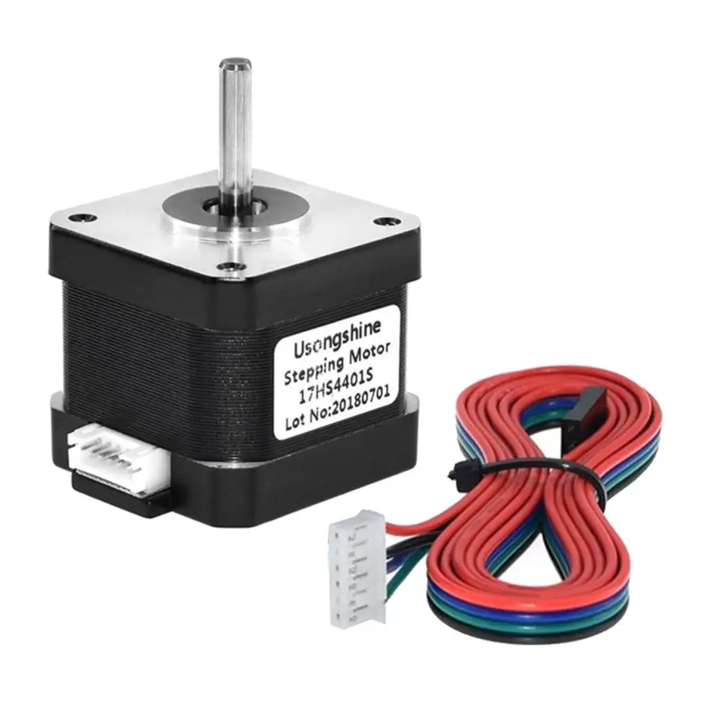 17HS4401S XH2.54 2 Phase Stepper Motor 1 M Wire 4 for 3D Printer Engraver