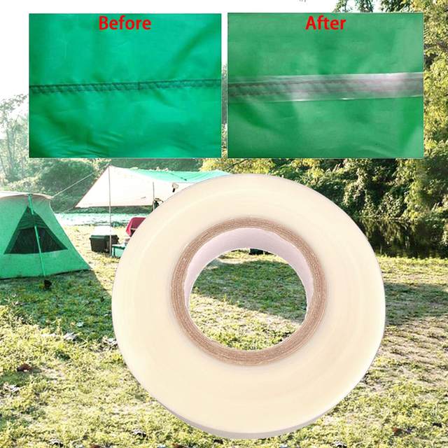 15M Seam Sealing Tape Adhesive Hot Melt Iron On Tape Tent Fabric Repair  Waterproof PU Coated Fabric - AliExpress