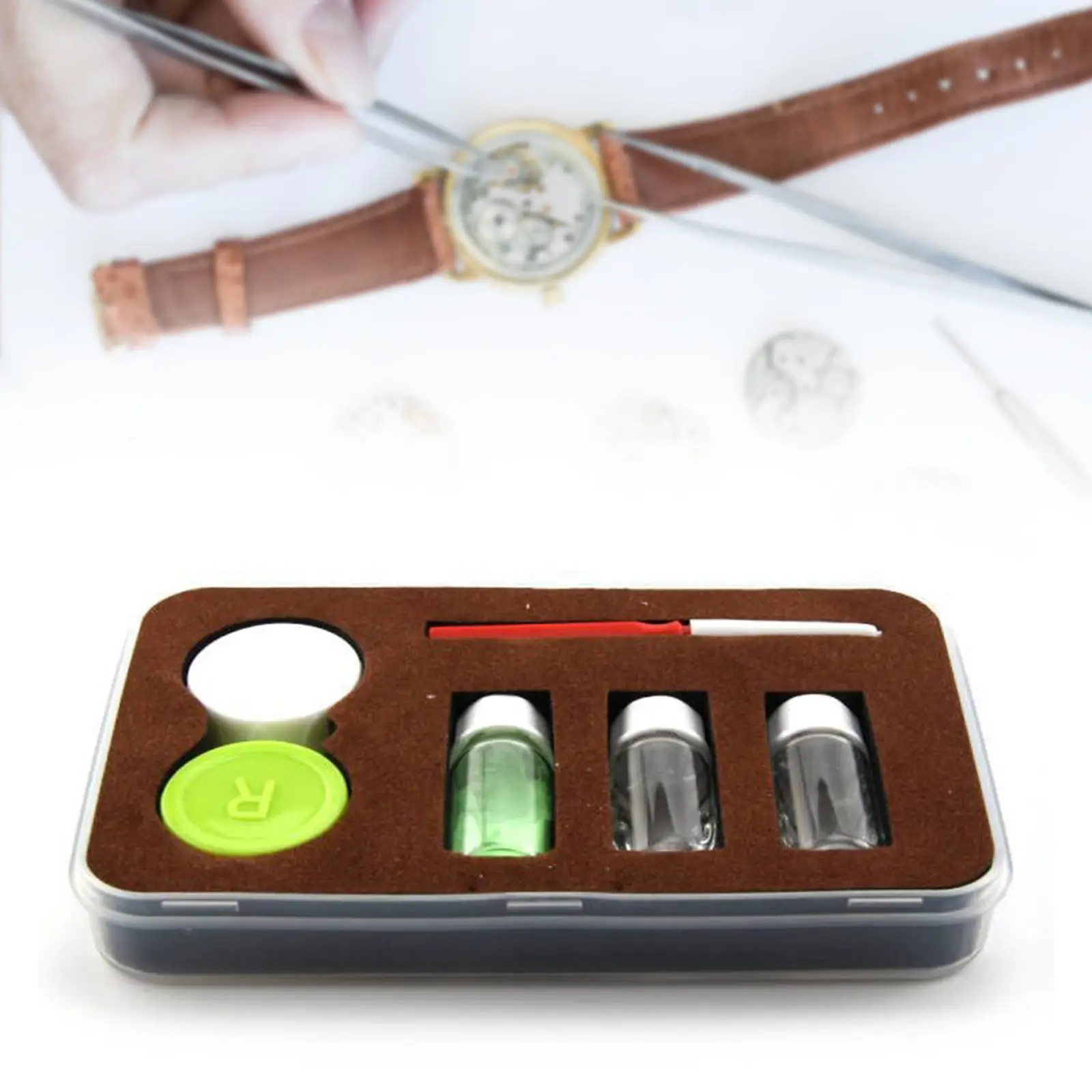 Watch Luminous Powder Dark Pigment Powder Replacement Glow in The Dark Single Color Portable for Watchmaker Repair Nail Art