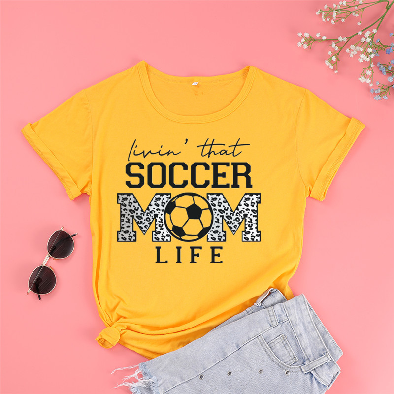 Futebol Mãe Vida Futebol Mãe Futebol Camisa