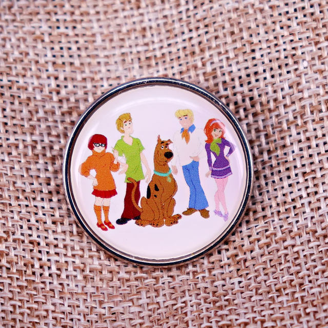 Handmade embroidered keychain Scooby selling 7 pc set