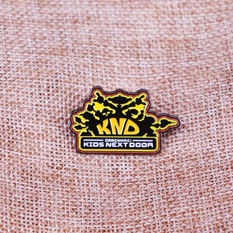 Codenname Kids X Next Door Emaille Pins Rucksack Anstecknadel Hemd Tasche Abzeichen Schmuck Geschenk für Freunde – Detail 3