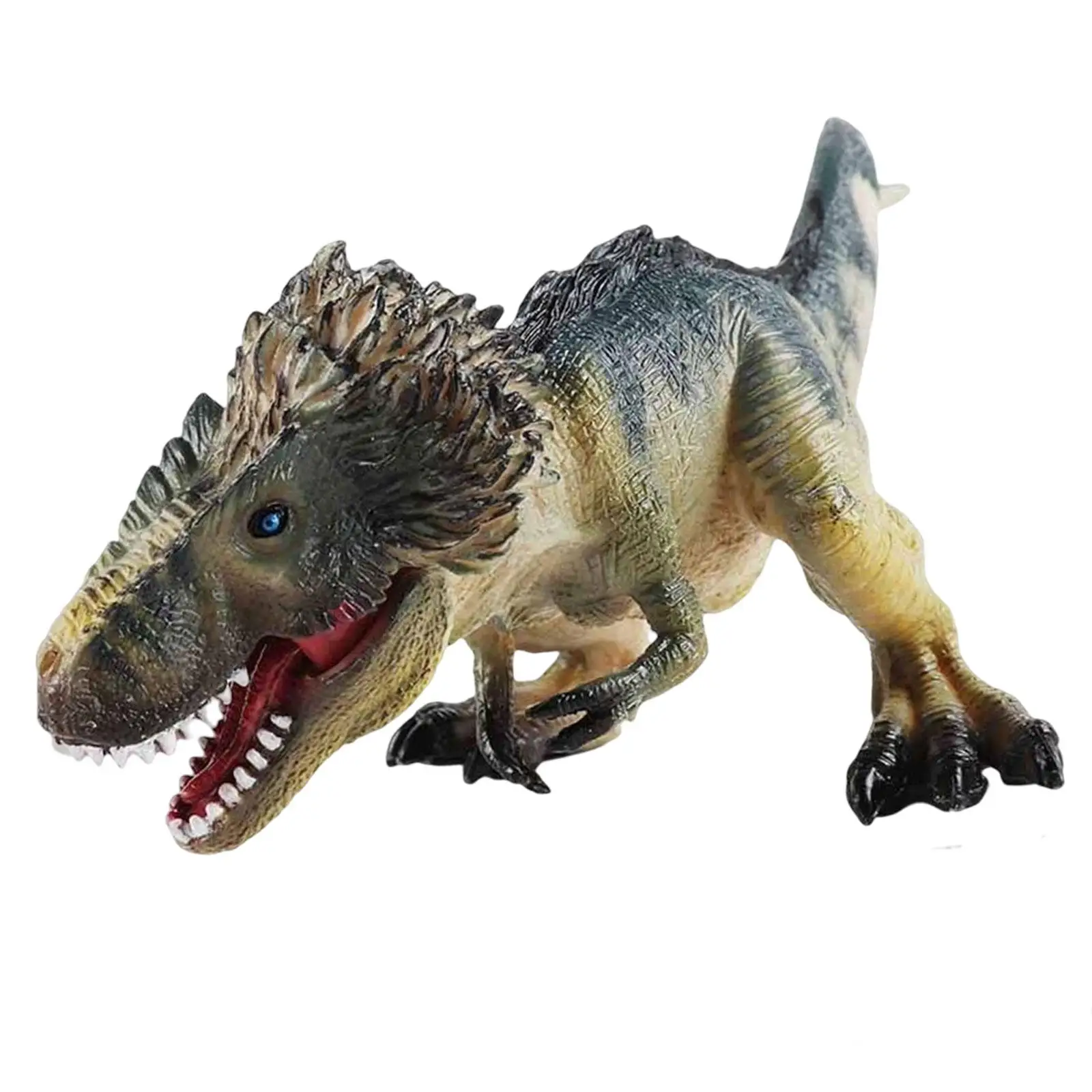 Dinosaur Figure Playset Opening and Closing Mouth Tyrannosaurus Action Figurine for Table Shelves Decoration Collections