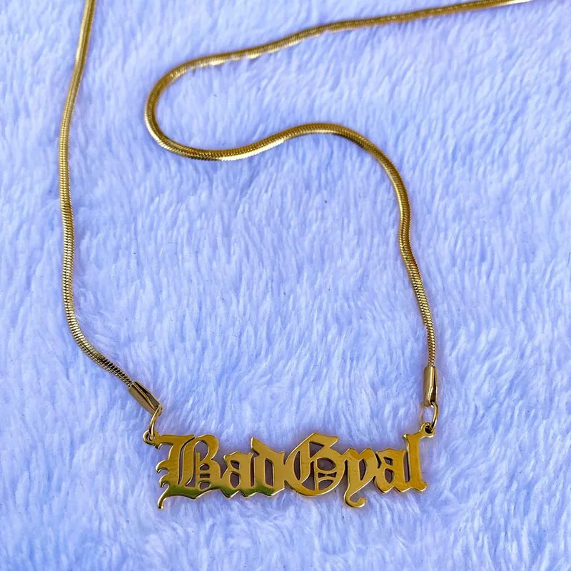 Art Font Kpop Necklaces