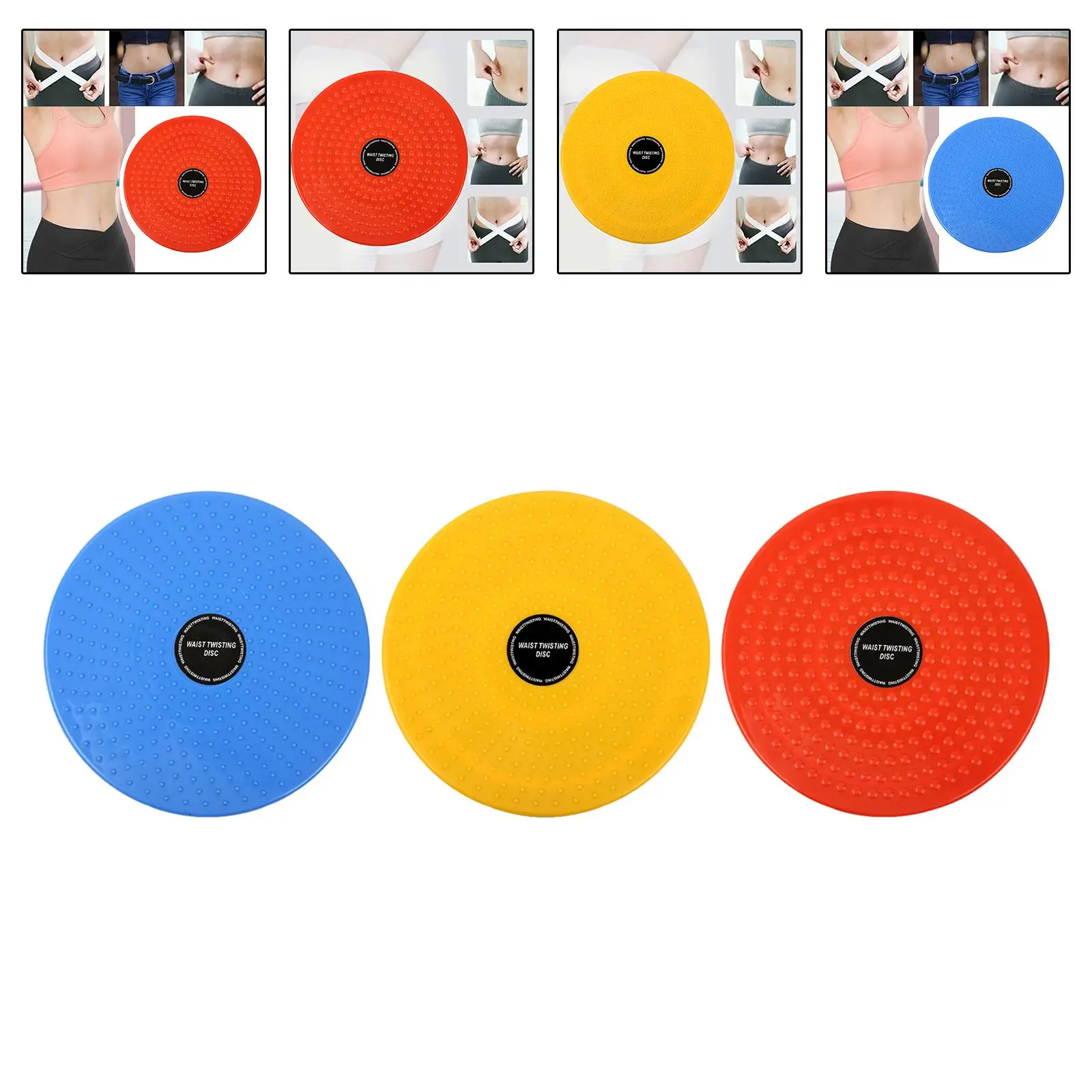 Core Ab Twisting Board Body Building Strength Training Gym Use Full Body Workout Twisting Stepper Waist Twist Disc Portable