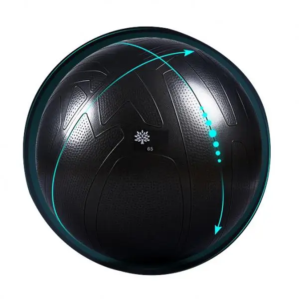 1pc Yoga Ball Exercise Ball Stability Material for Sports Gym