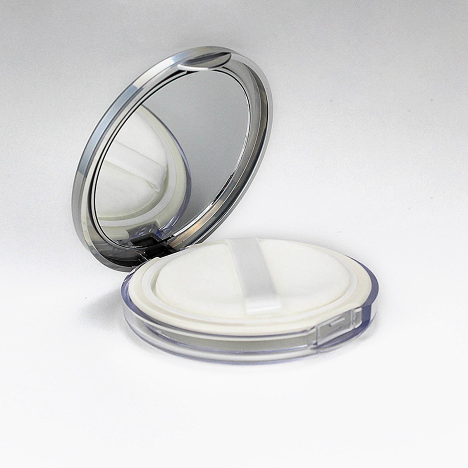  Box Empty 3G Loose  Compact Container  Case with  Puff and Mirror Dispenser Case DIY for Travel Home