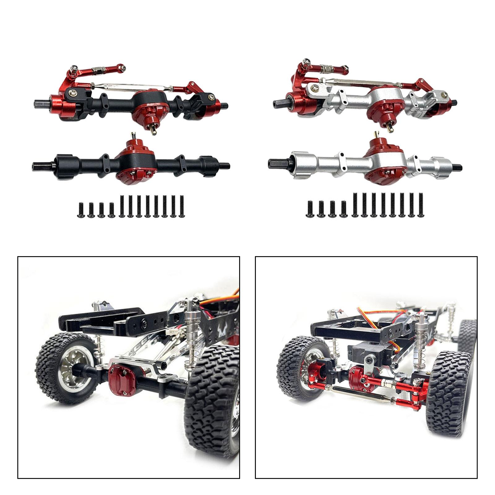 Комплект передней и задней оси 1/12, передний и задний мост для  радиоуправляемого автомобиля MN78 D90 D91 99S | AliExpress