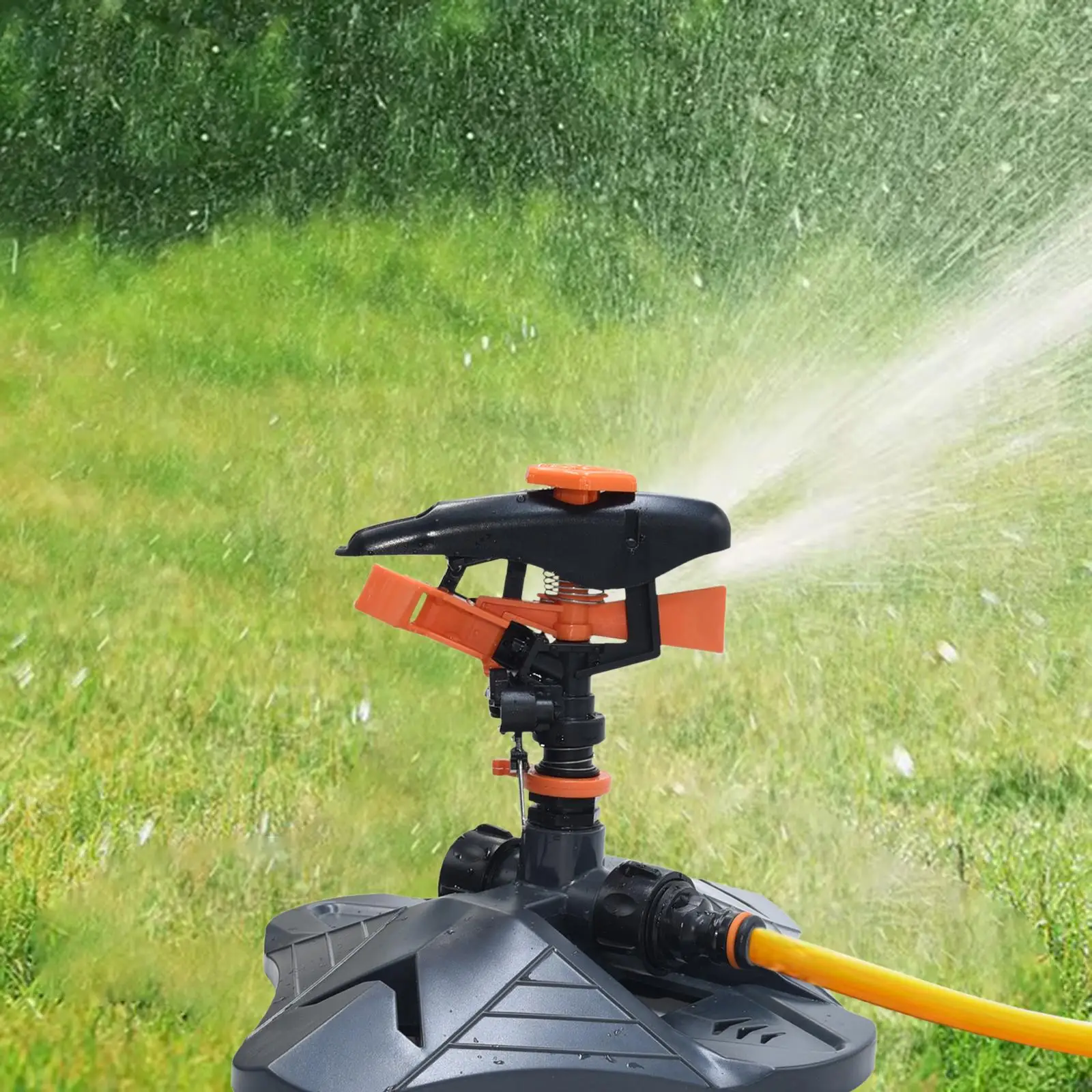 Lawn Water Sprinkler Upgrade 360 Degree Large Area Coverag Watering Grass Lawn Tool Garden Tool for Lawn Garden Plants Yard