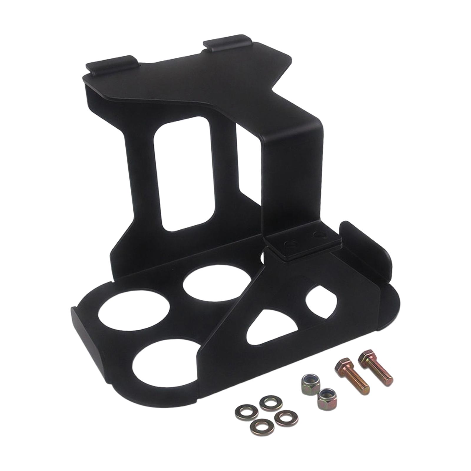 Battery Box Tray Assembly Easy to Install Replaces Professional ATV UTV Truck Battery Mount Holder for Battery Red 34 78