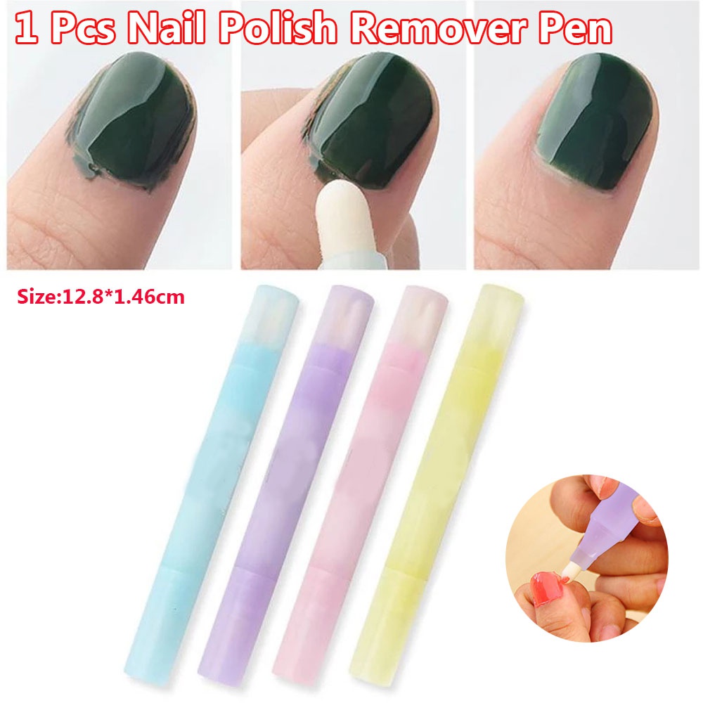 Description Picture 2 of item1 Pcs Gel Nail Polish Remover Pens Nail Art Corrector Pen Manicure Cleaner Remover Tools