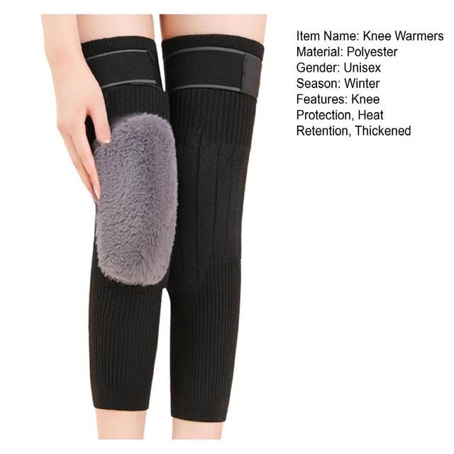 Elastic Warm Leggings Winter Knee Warmers for Elderly People