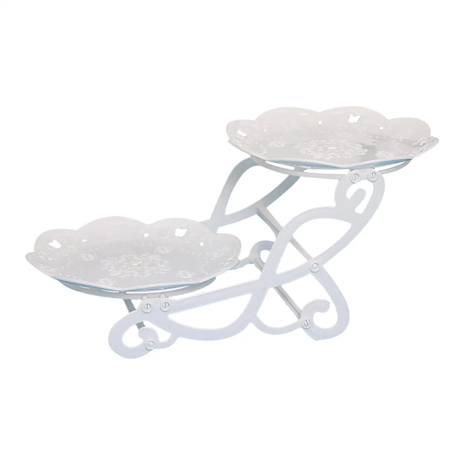 Cake Stand Dessert Serving Plate Appetizer Tray for Cupcake Afternoon Tea