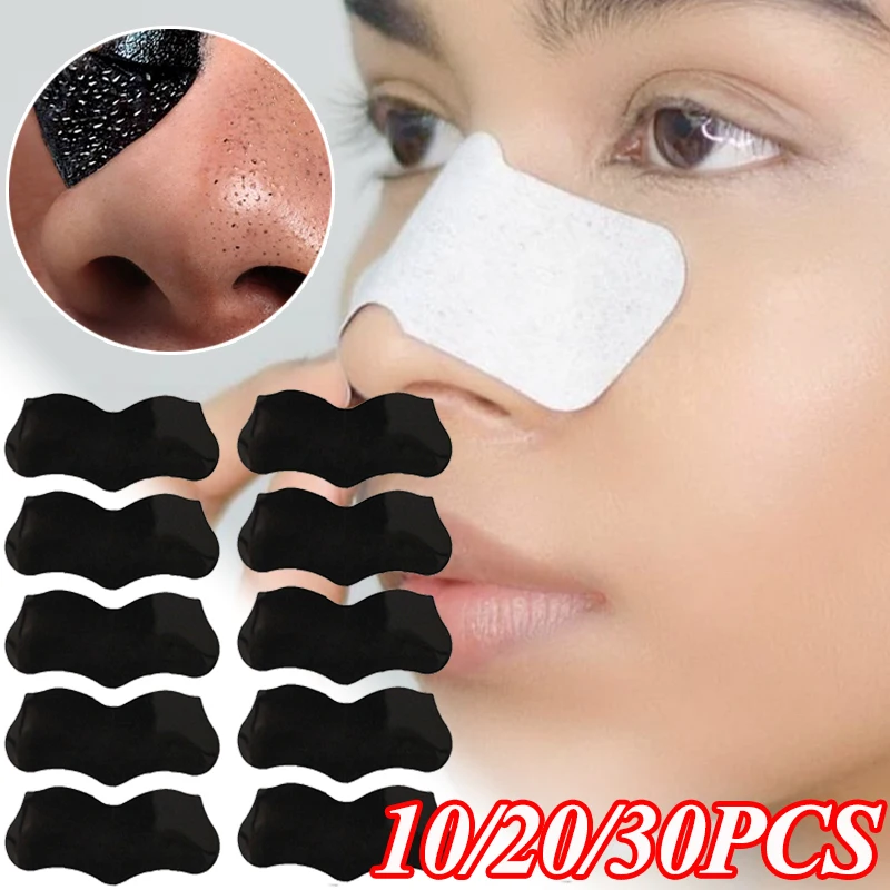 Best of Nose Blackhead Remover Strip 10 / 20 / 30PCS Deep Cleansing Shrink Pore Acne Treatment Mask Black Dots Pore Strips Face Skin Care Reviews & Tips